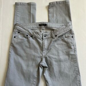 PrAna Light Gray Skinny Pants